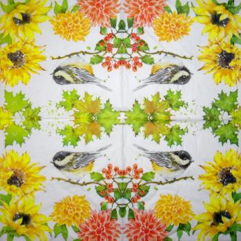 035 Vögel - 3-lagig - Ihr